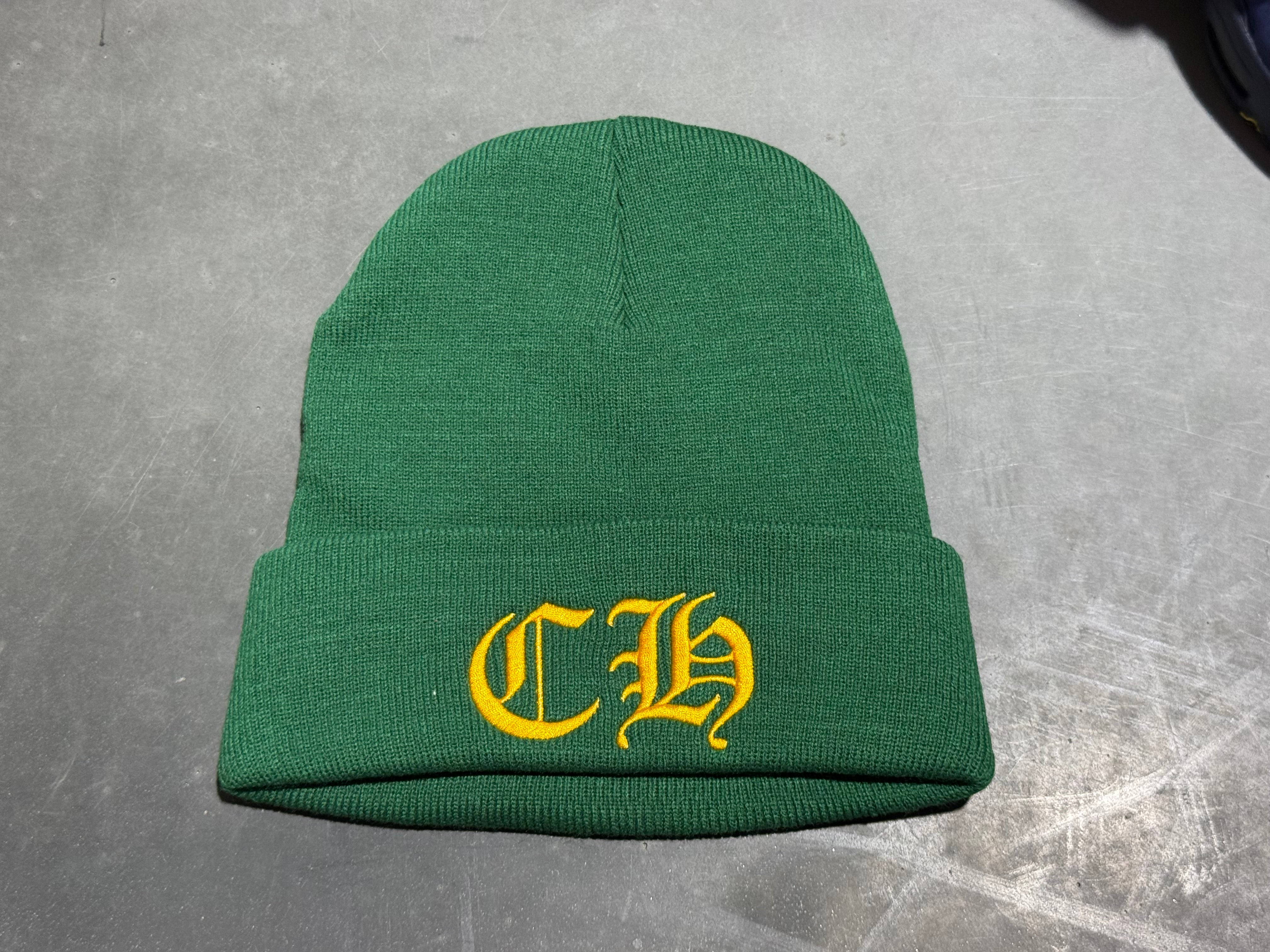 NEW Chrome Hearts Watch Beanie - Green