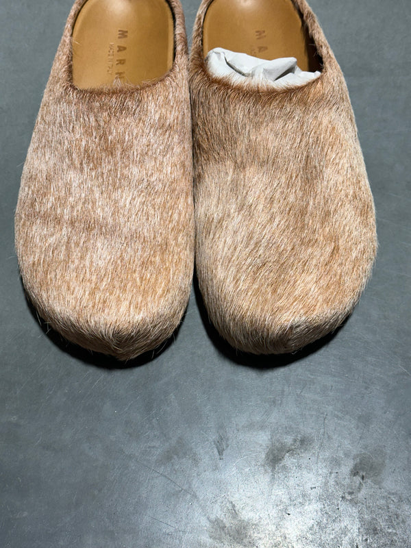 Marni Fussbet Sabot - Winter Wheat Size 44 / US 11