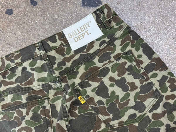 NEW Gallery Department Camo Pants - Green Size 30