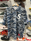 NEW Supreme SS25 S Logo Baseball Henleys