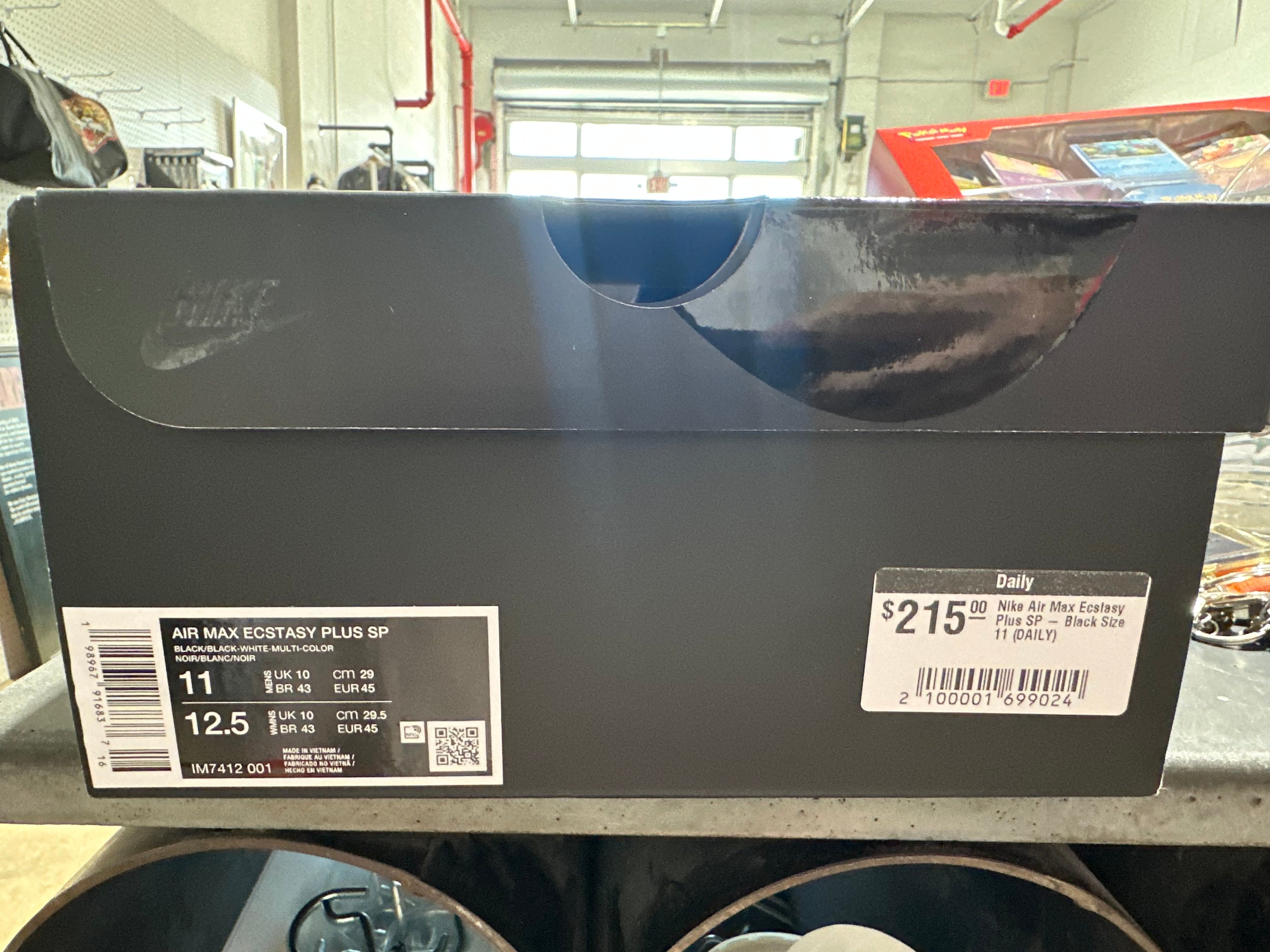 Nike Air Max Ecstasy Plus SP - Black Size 11