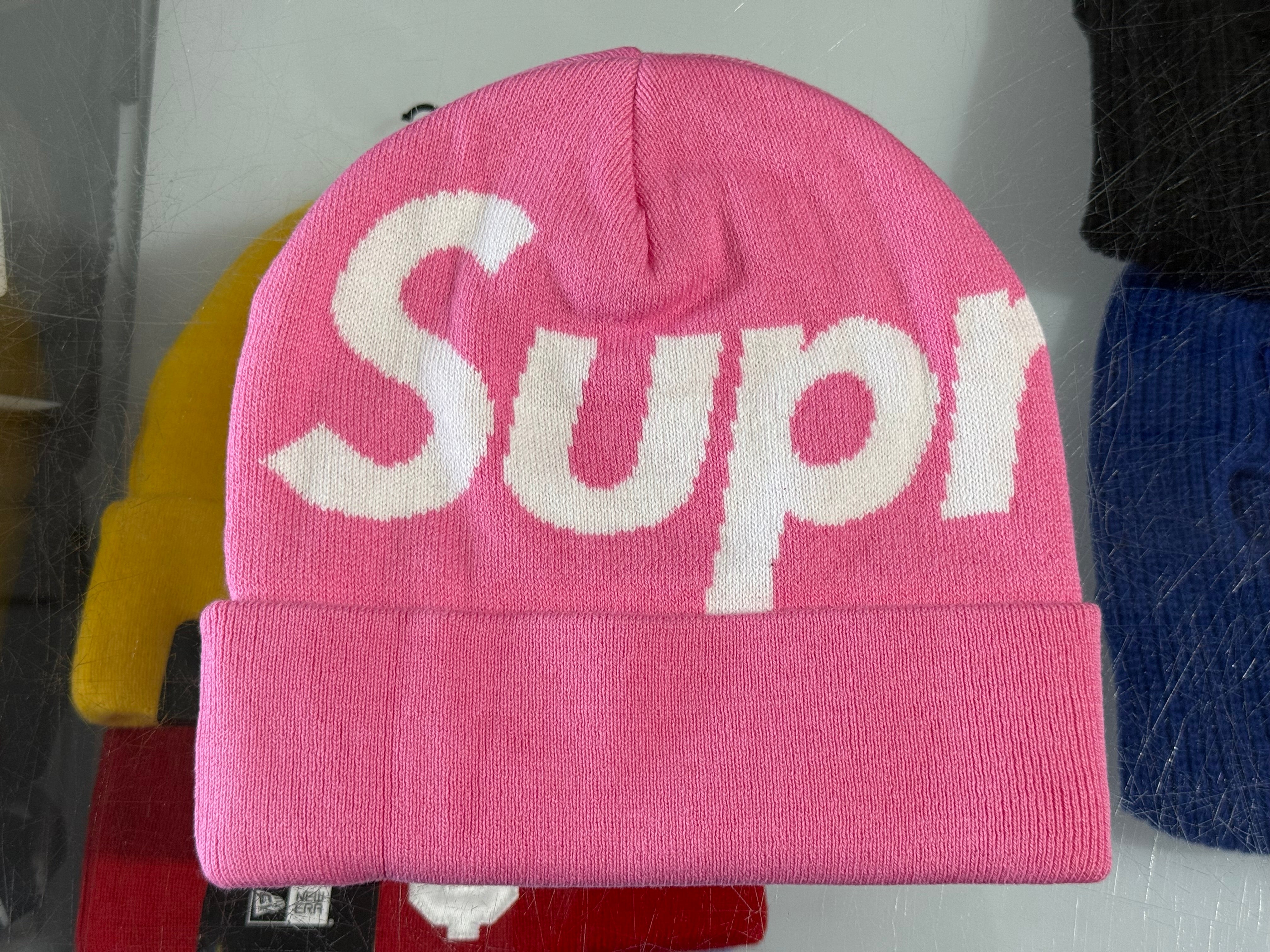 NEW Supreme Big Logo Beanie