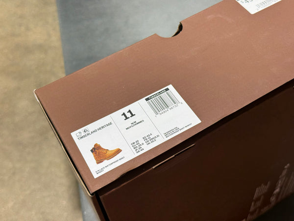 Timberland x Supreme Heritage 6" WP Boot - Wheat Size 11