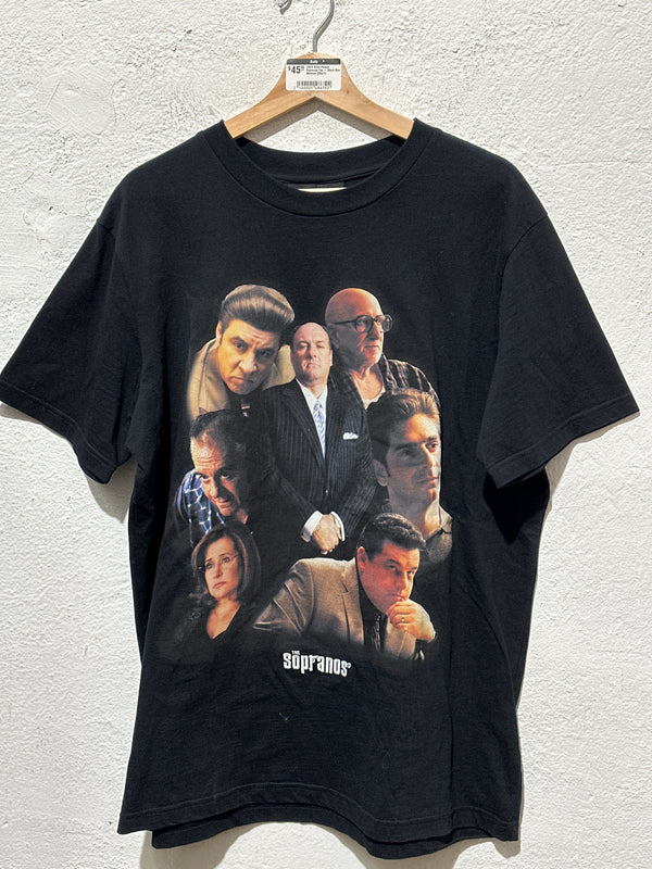 USED Shoe Palace Sopranos Tee - Black Size Medium