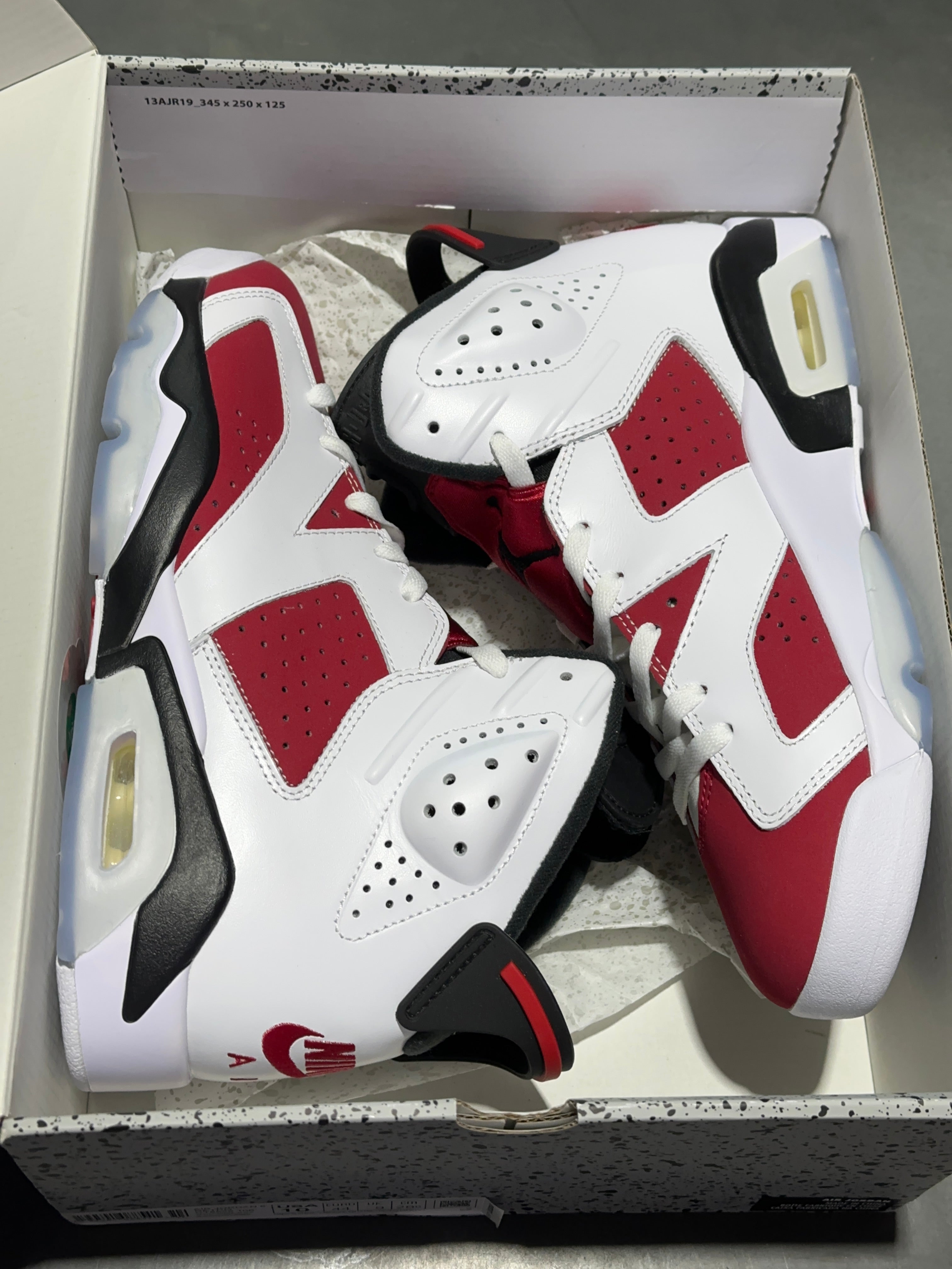 Air Jordan 6 Retro - Carmine 2021 Size 10