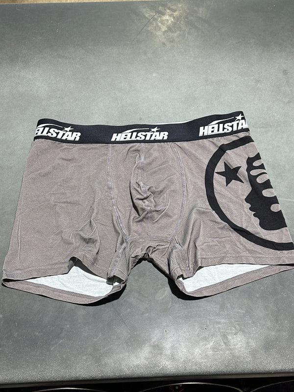 NEW Hellstar Boxers - Grey Size Small (DAILY)