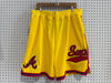 NEW Supreme x Mitchell & Ness Atlanta Braves Shorts - Yellow Size XL