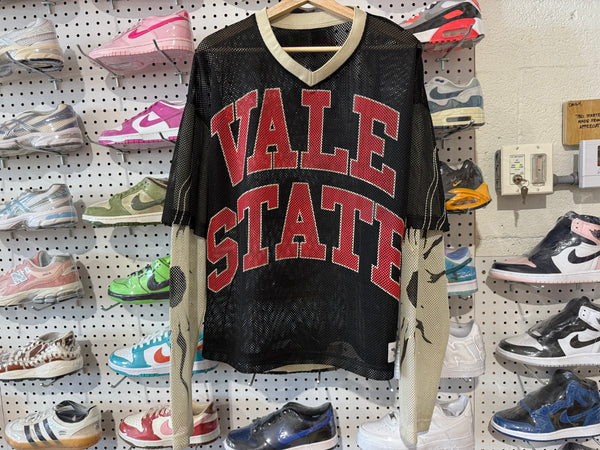 USED Vale Football Top - Black Size XXL