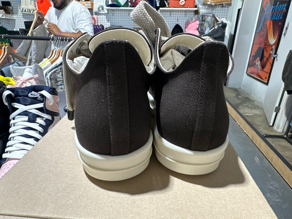 Rick Owens DRKSHDW Jumbolace Low Sneakers - Dark Dust Size 43EU/10US