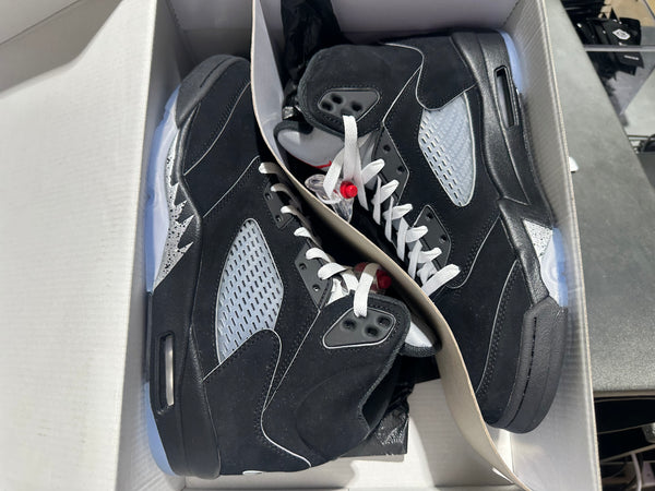 Air Jordan 5 Retro OG - Black Metallic Reimagined Size 10