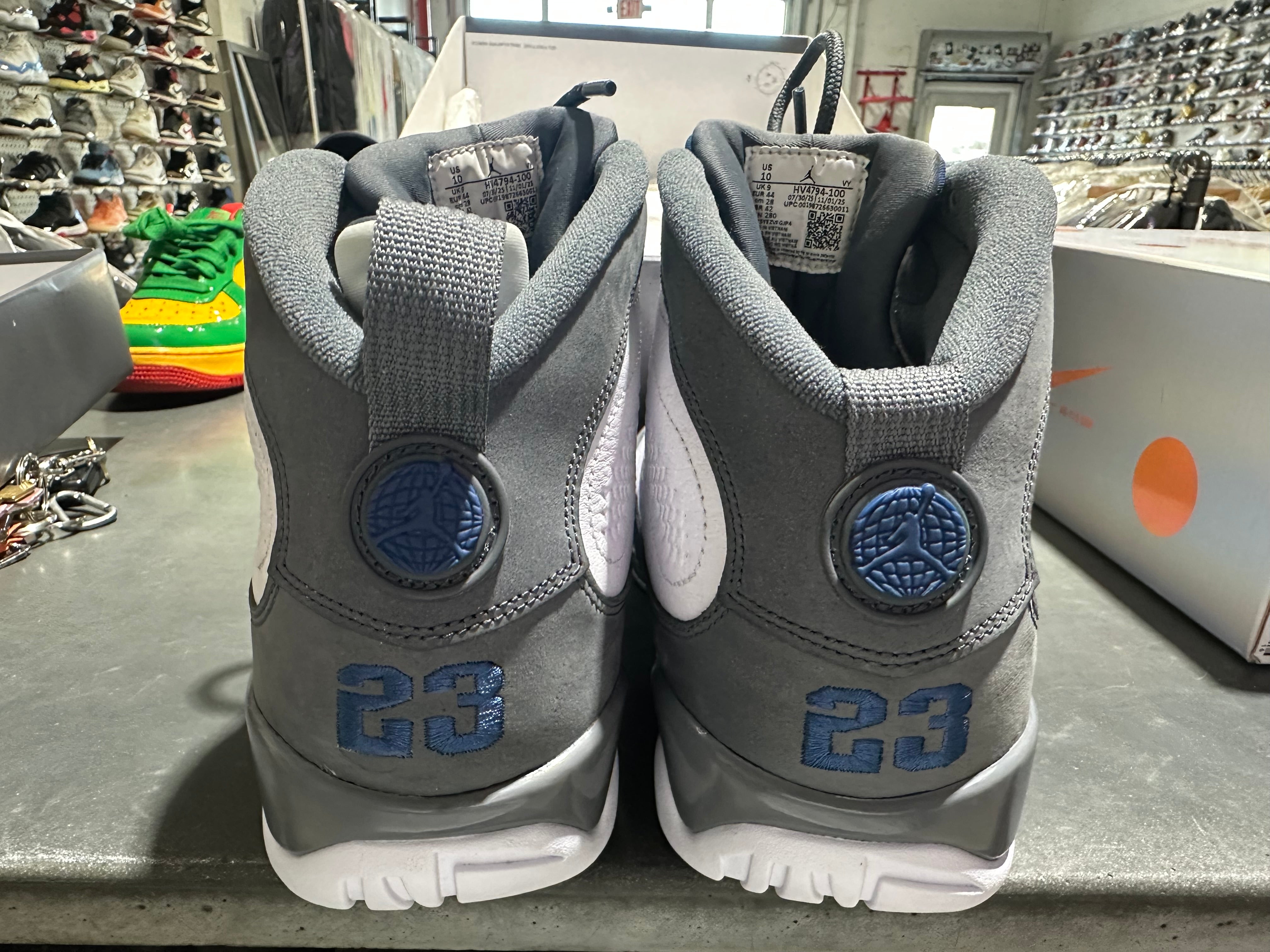 Air Jordan 9 Retro - Flint Grey French Blue 2026 Size 10