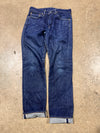 2010s Levis White Oak Cone Made In USA Selvage 511 Denim - Indigo Blue 31W/32L