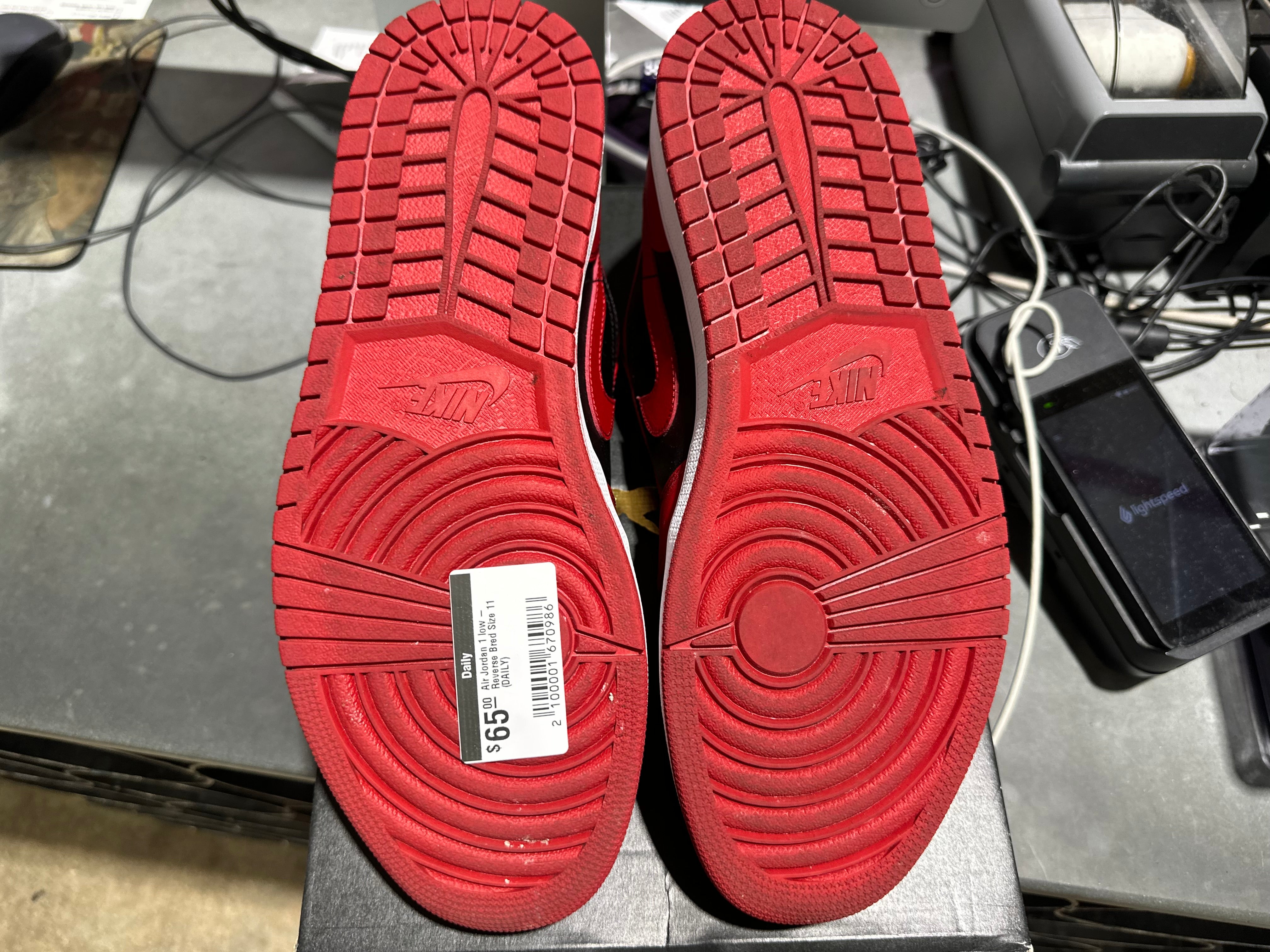 Air Jordan 1 low - Reverse Bred Size 11