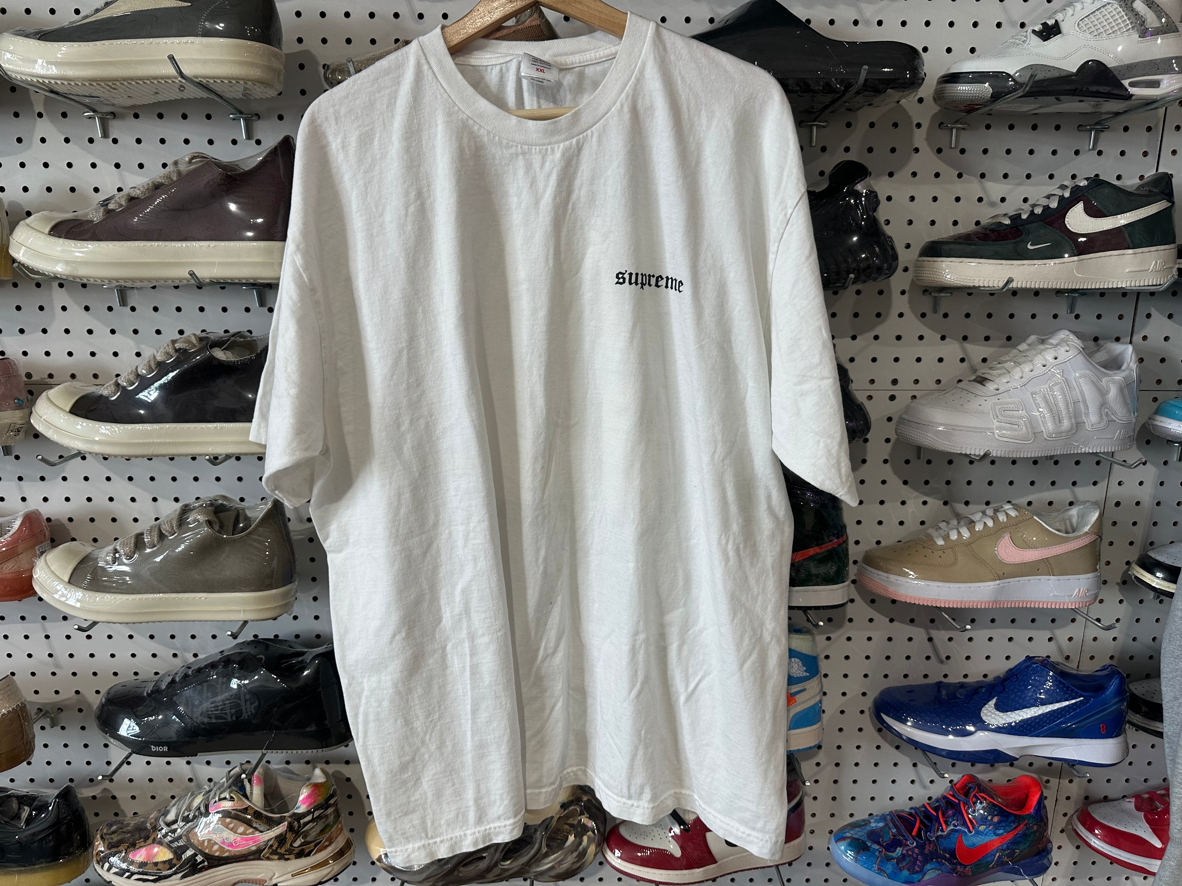 USED Supreme Target Tee - White Size XXL