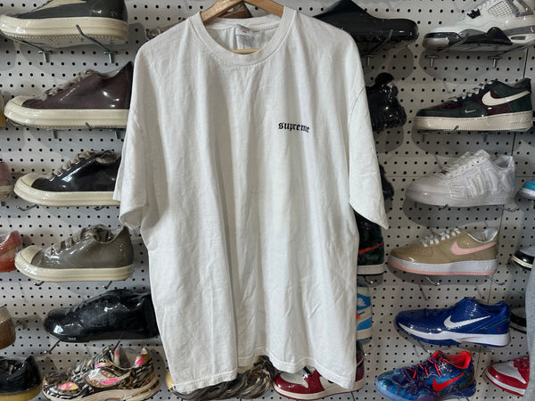 USED Supreme Target Tee - White Size XXL