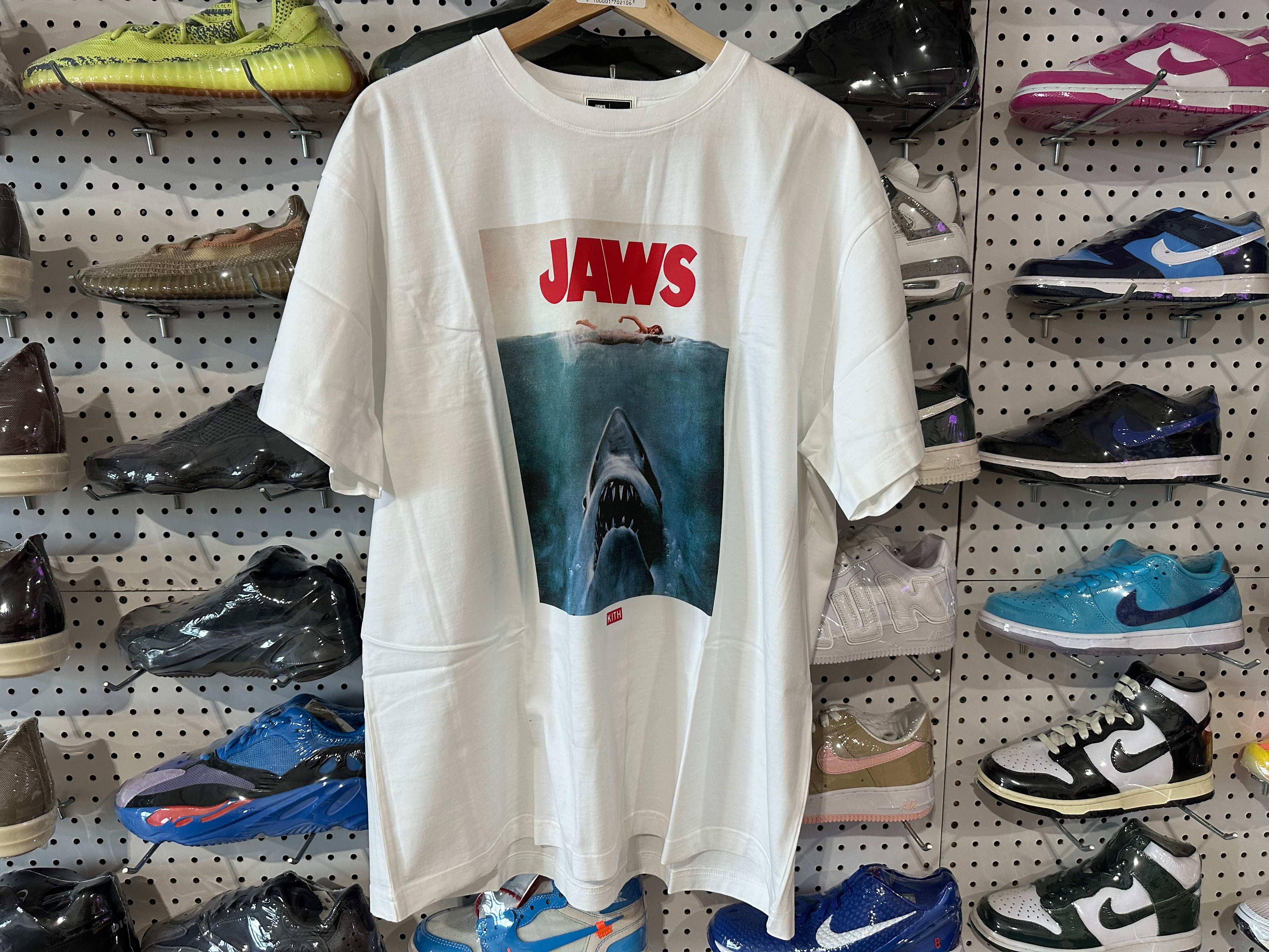NEW KITH x Jaws Tee - White Size XL