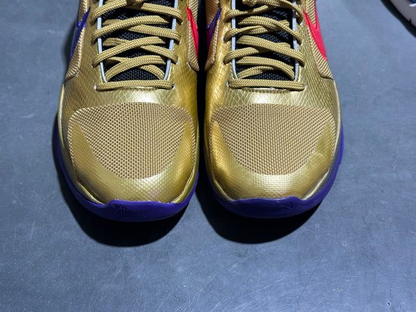 Nike Kobe 5 Protro / Undefeated - Gold Size 10.5