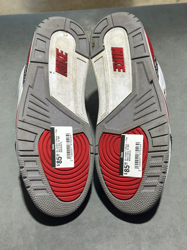 Air Jordan 3 Retro - Fire Red 3 Size 10