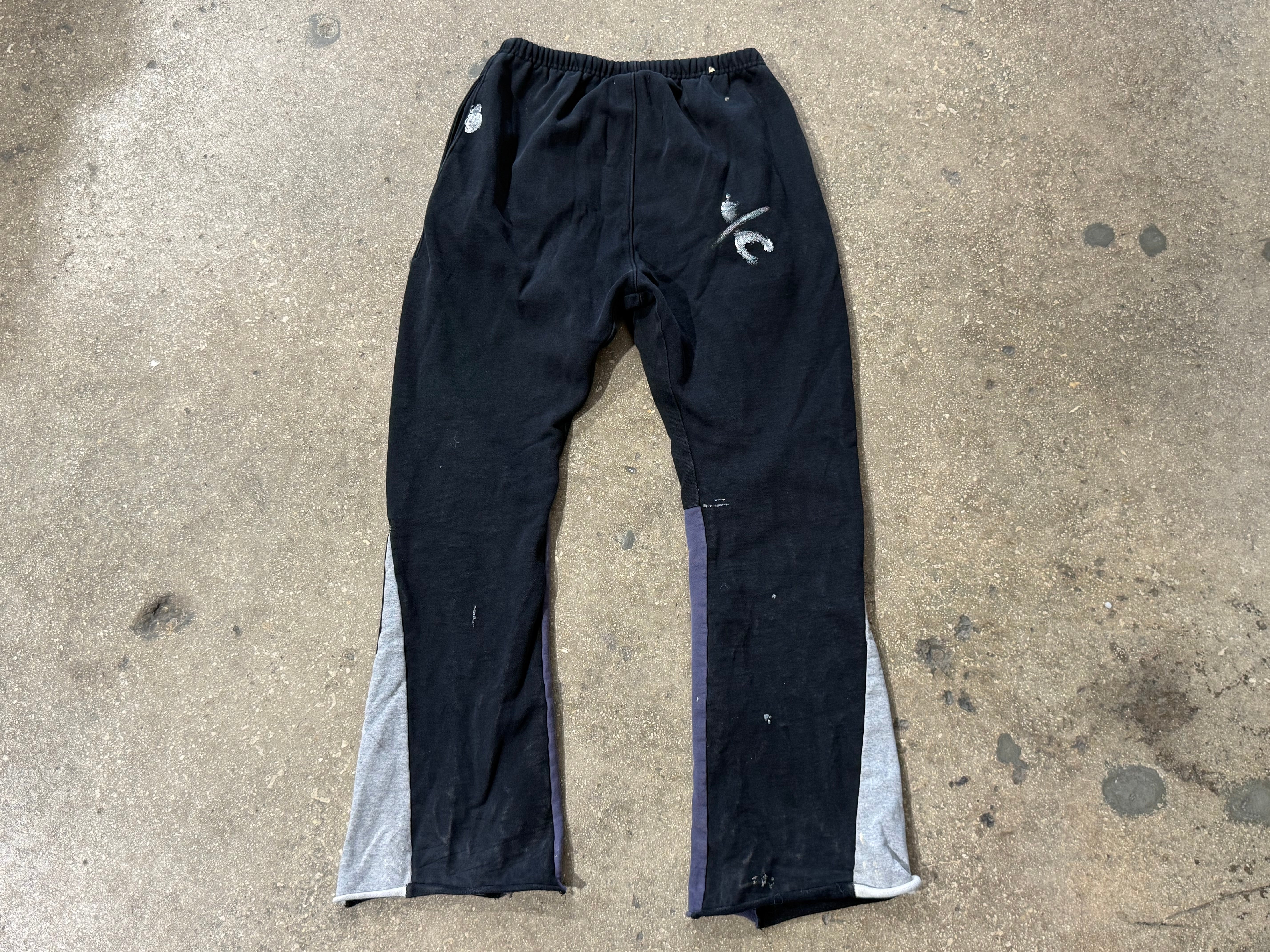 USED Gallery Dept. Flared Sweatpants - Multicolor Size Medium