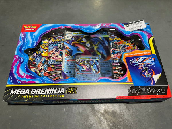 2026 Pokémon Mega Evolution - Mega Greninja Ex Premium Collection