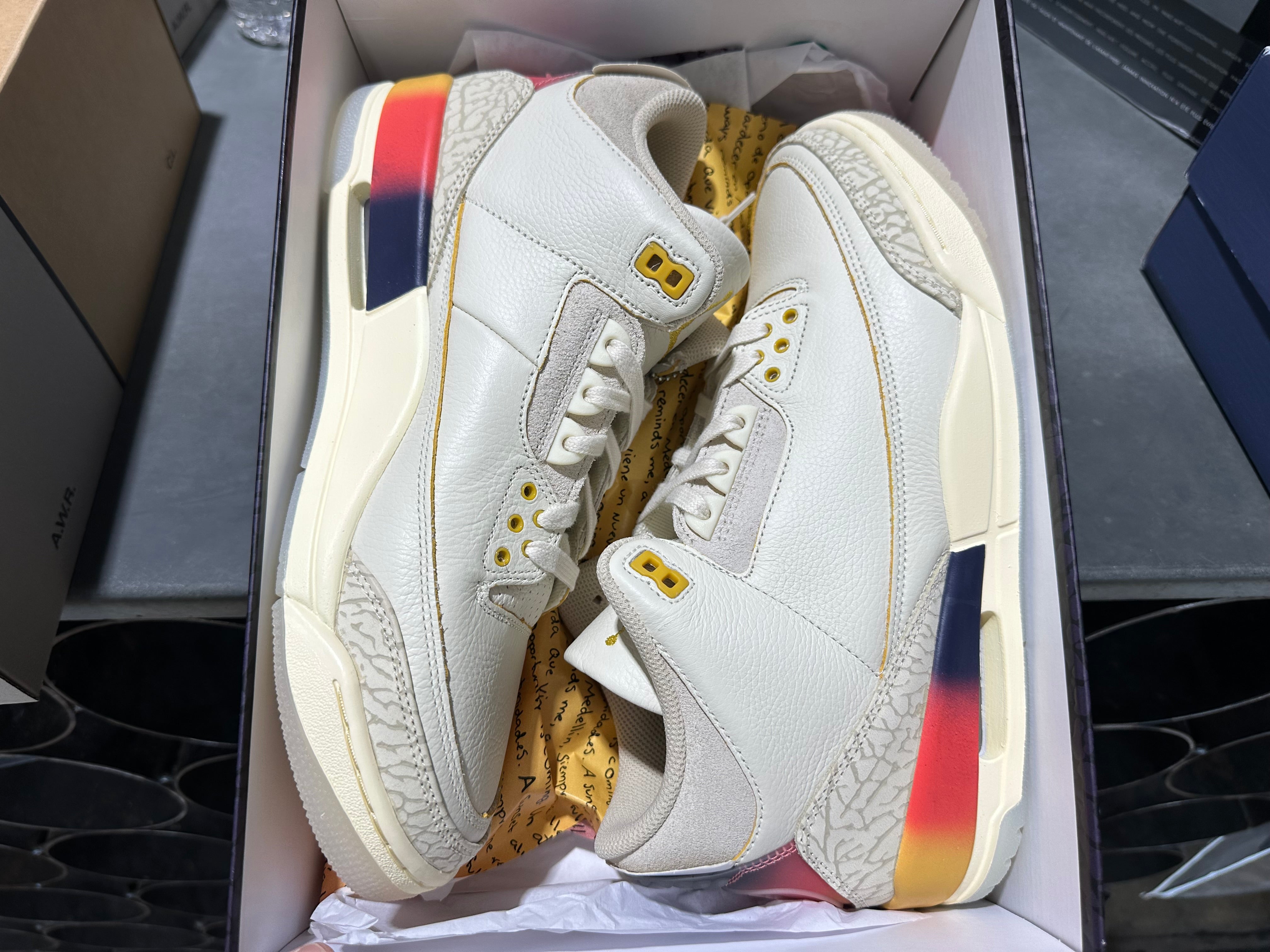 Air Jordan 3 Retro SP - J Balvin/Medellin Size 10