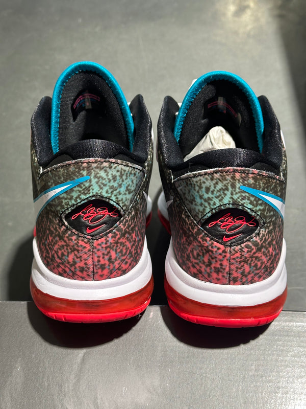 Nike Lebron 8 V2 Low QS - Miami Nights Size 10.5
