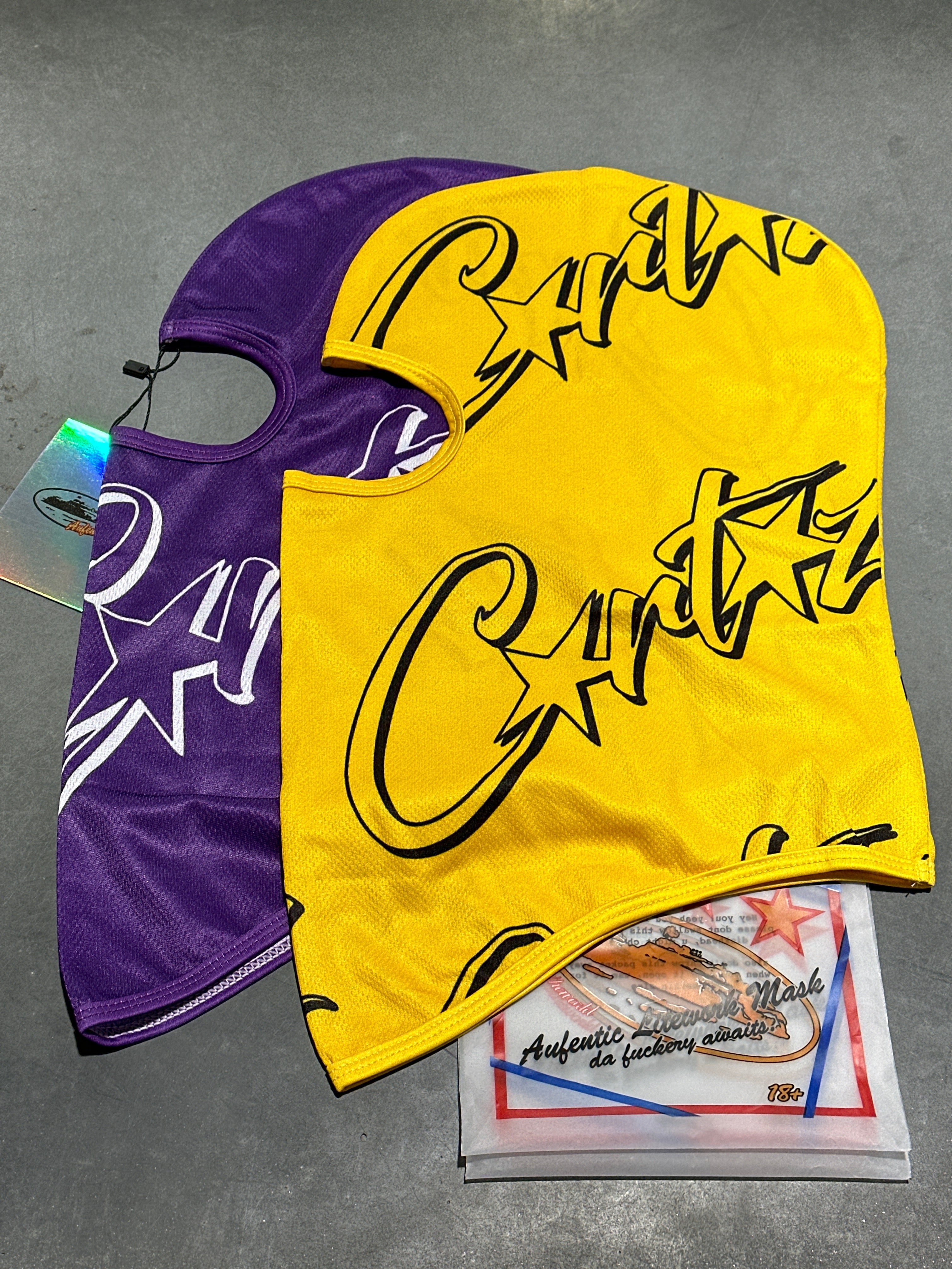NEW CRTZ Balaclava - Yellow