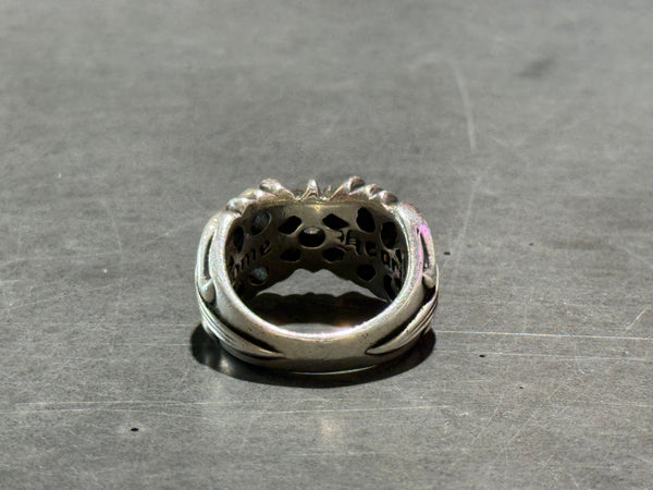 USED Chrome Hearts K&T Ring Size 8