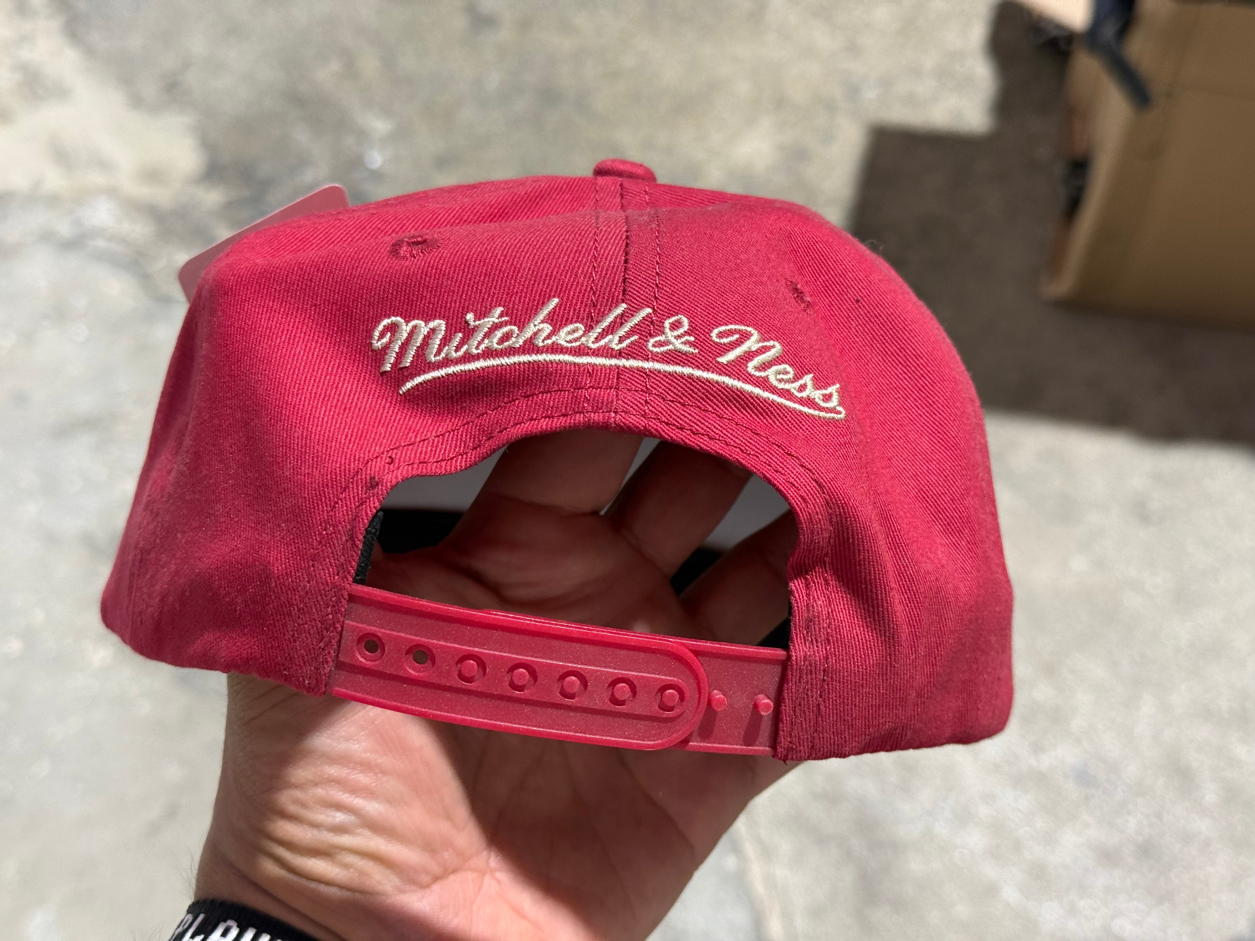 NEW Cactus Jack x M&N x UCF Snapback - Red