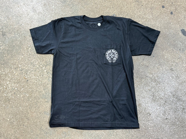 NEW Chrome Hearts Miami Tee - Black Size Large