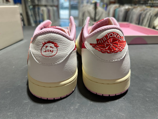 Air Jordan 1 Retro Low OG SP Travis Scott - Sail Tropical Pink Size 11