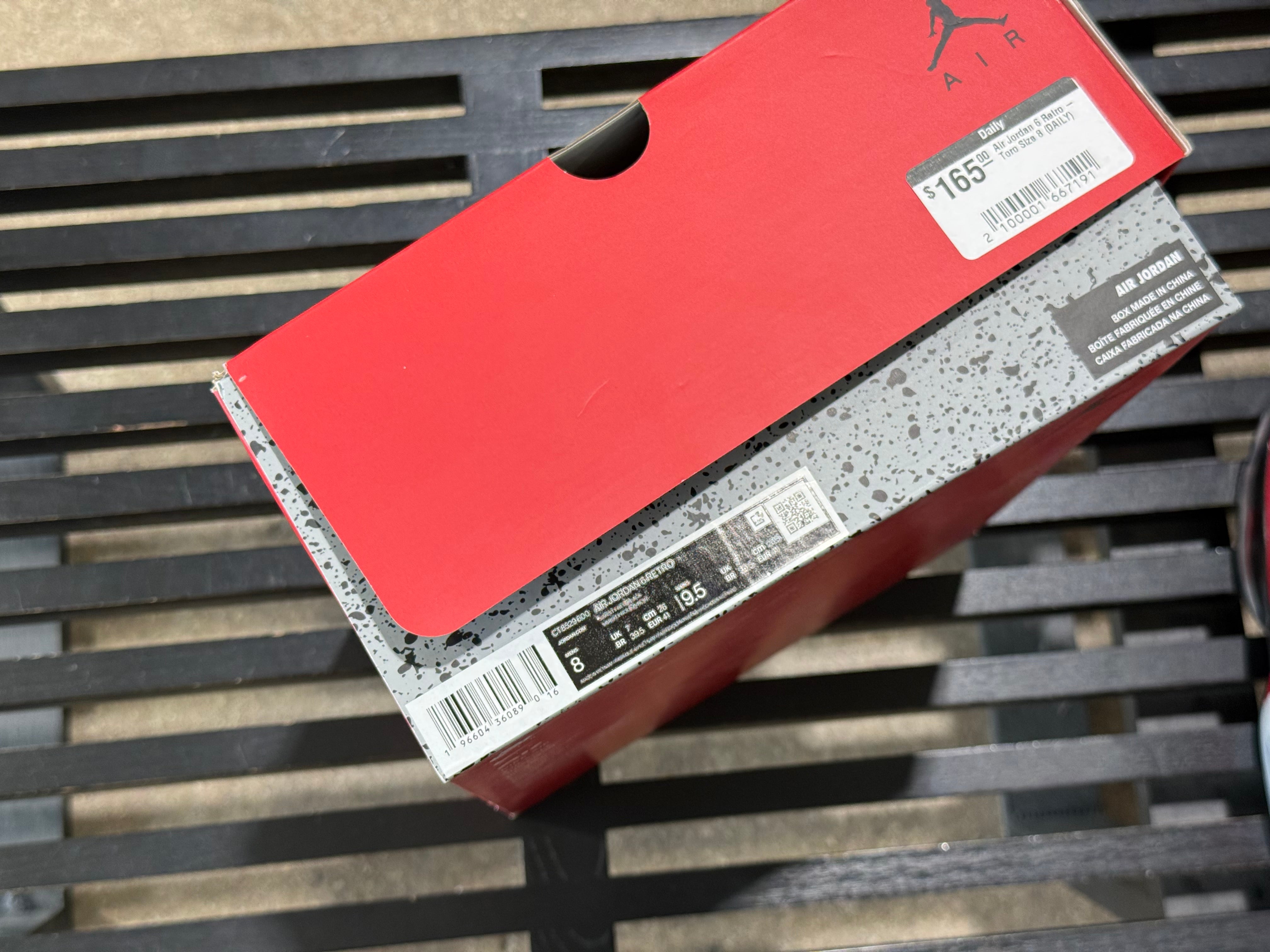Air Jordan 6 Retro - Toro Size 8