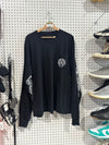 NEW Chrome Hearts Miami Longsleeve Tee - Black Size XL