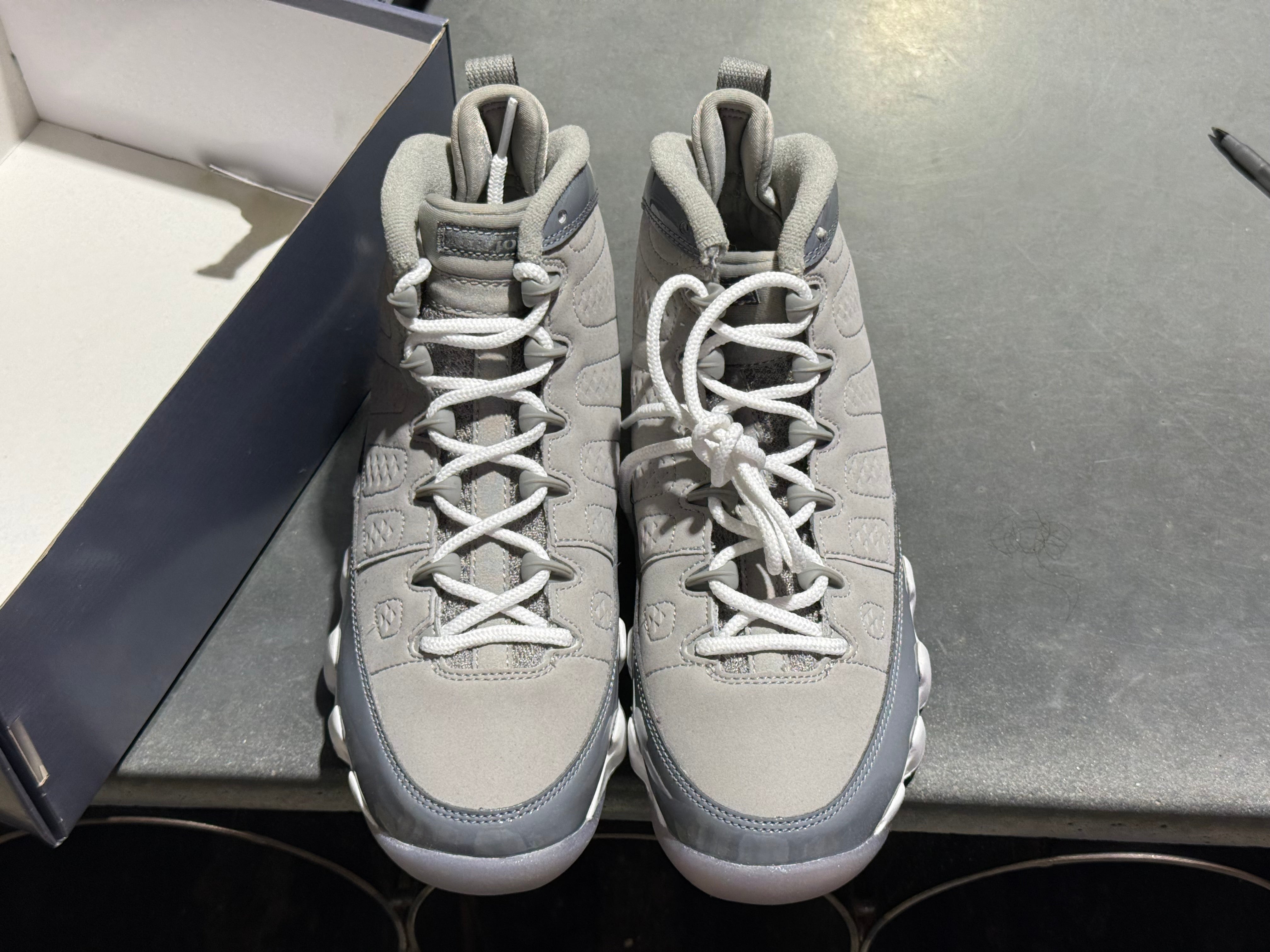Air Jordan 9 Retro (GS) - Cool Gray Size 5Y
