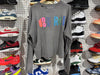 NEW Paly Theater Of Cruelty Cropped LS Tee - Grey Size Small