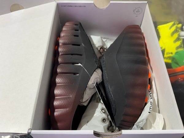Nike Mind 001 Flyknit Slide - Bronze Eclipse Total Orange Size 9