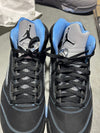 Air Jordan 5 Retro - Black University Blue Size 13