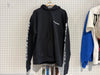 NEW Chrome Hearts Scroll Pullover Hoodie - Black Size Medium