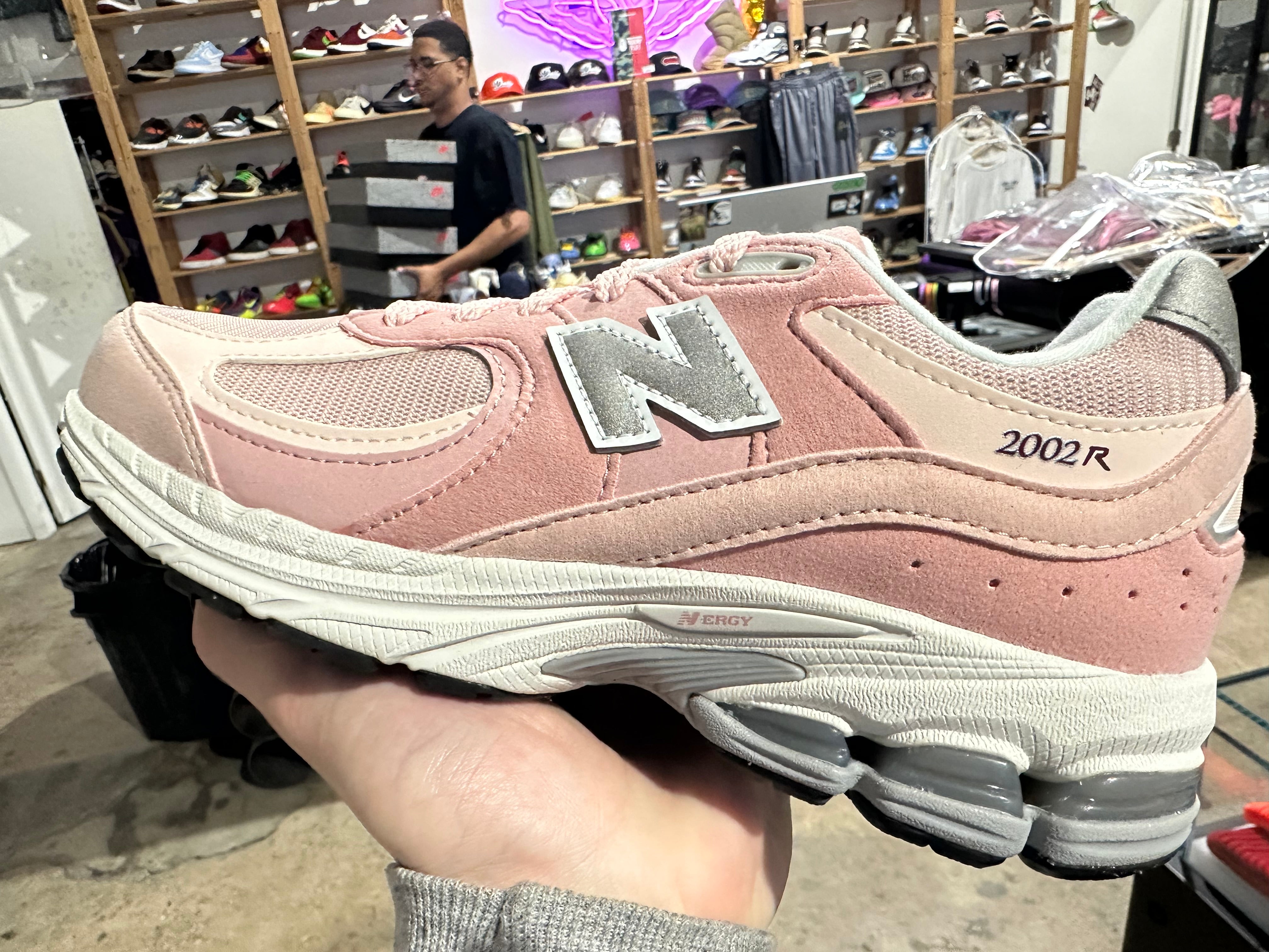 pink sand new balance 2002r gs