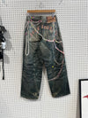 Acne Studios Vintage Chain Detail Loose Jeans - Blue Size 29/44