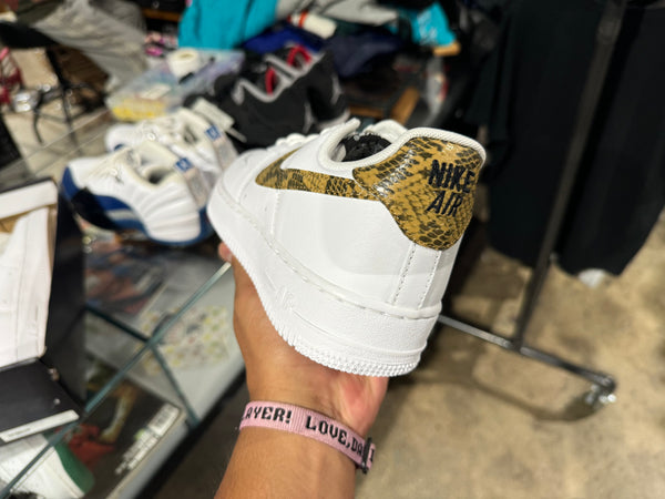 Nike Air Force 1 Low Retro - Ivory Snake Size 8