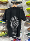 NEW Chrome Hearts Horse Shoe Miami Pocket Tee - Black Size Medium