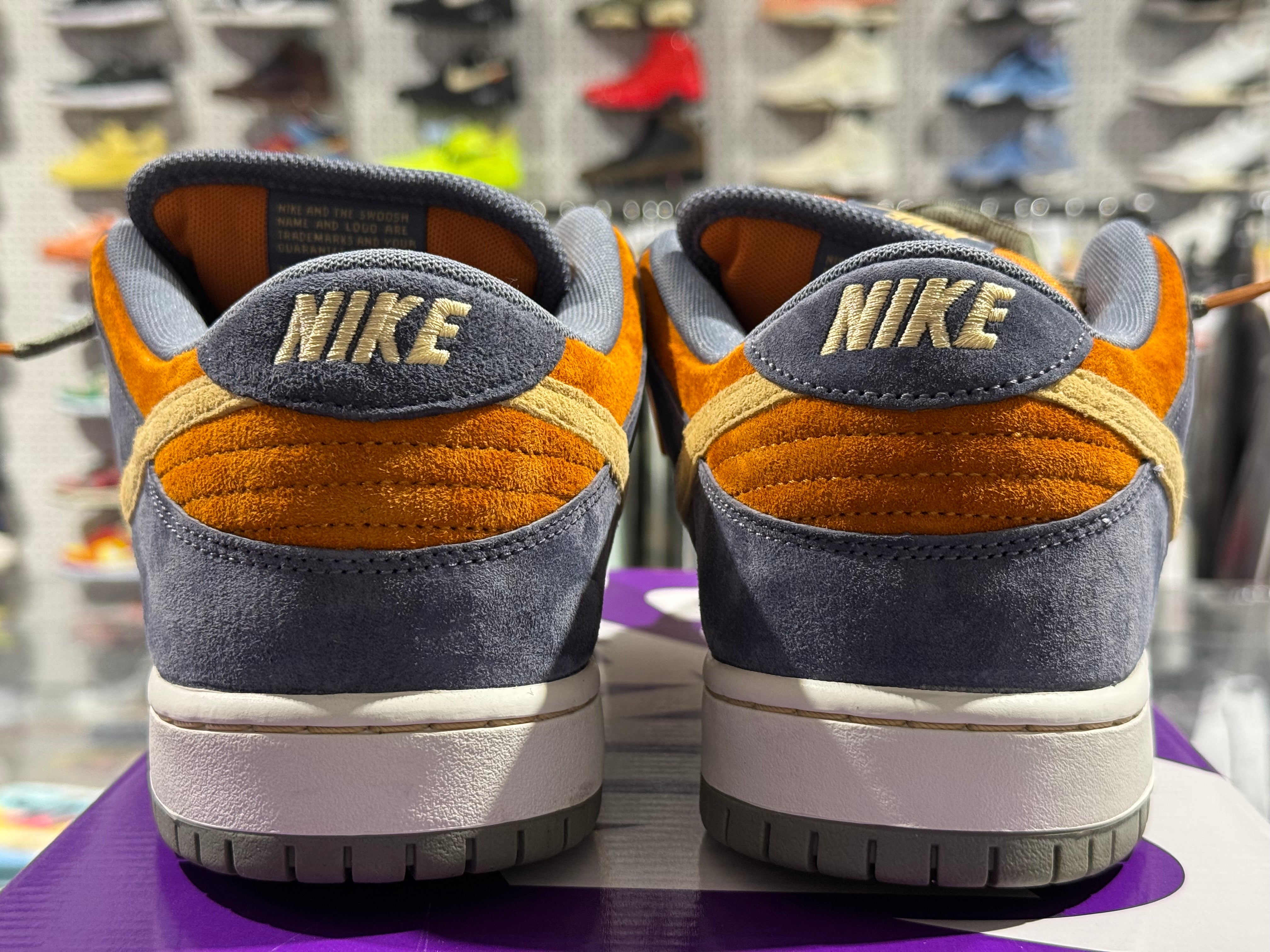 Nike SB Dunk Low - Light Carbon Monarch Size 13