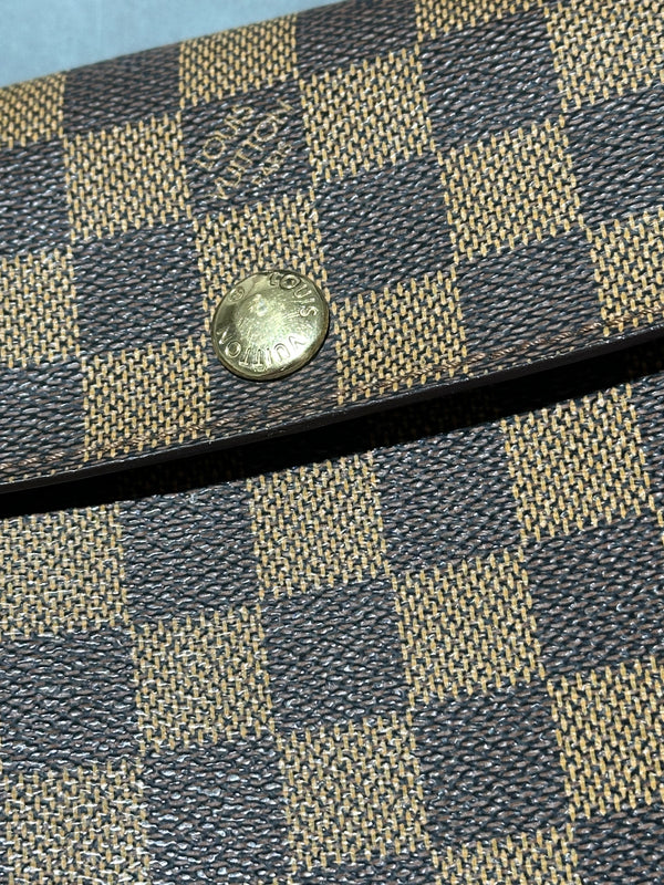 USED Louis Vuitton Damier Ebene Pimlico Small Crossbody Bag - Brown