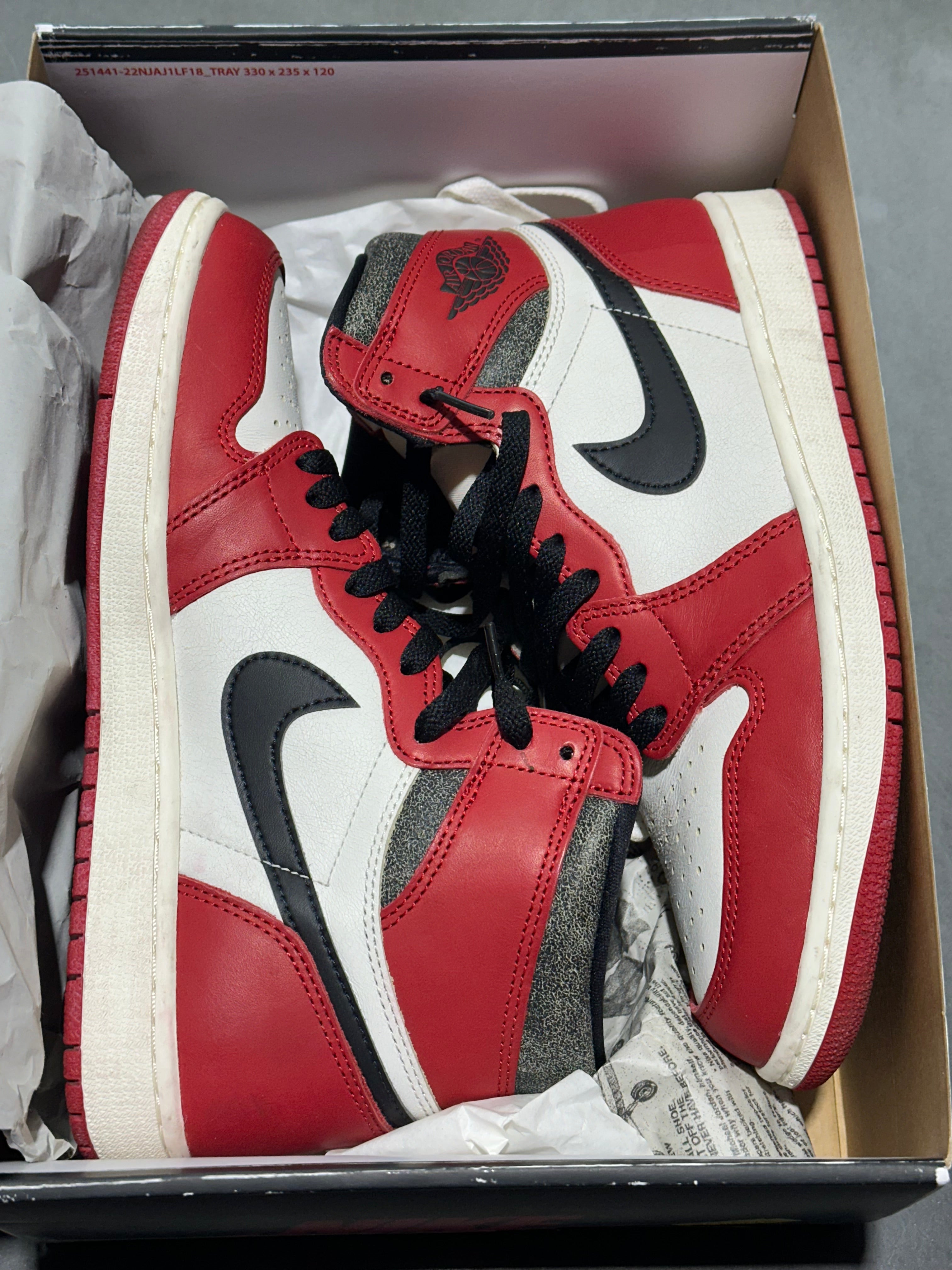 Air Jordan 1 Retro High OG - Lost & Found Size 9.5