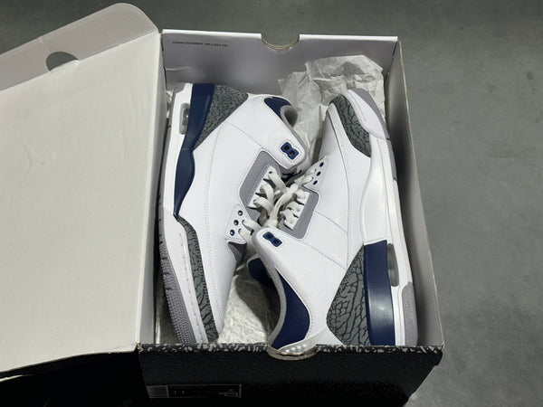 Air Jordan 3 Retro - Midnight Navy Size 11