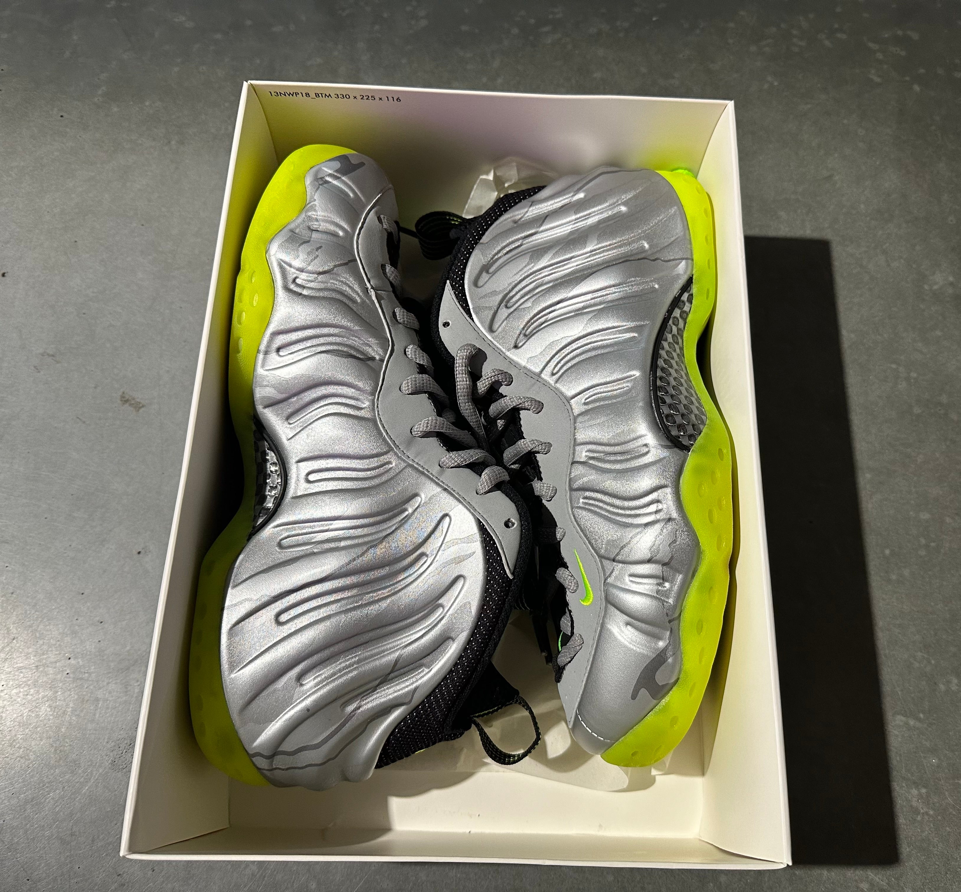 Nike Air Foamposite One PRM - Silver Camo Size 9.5