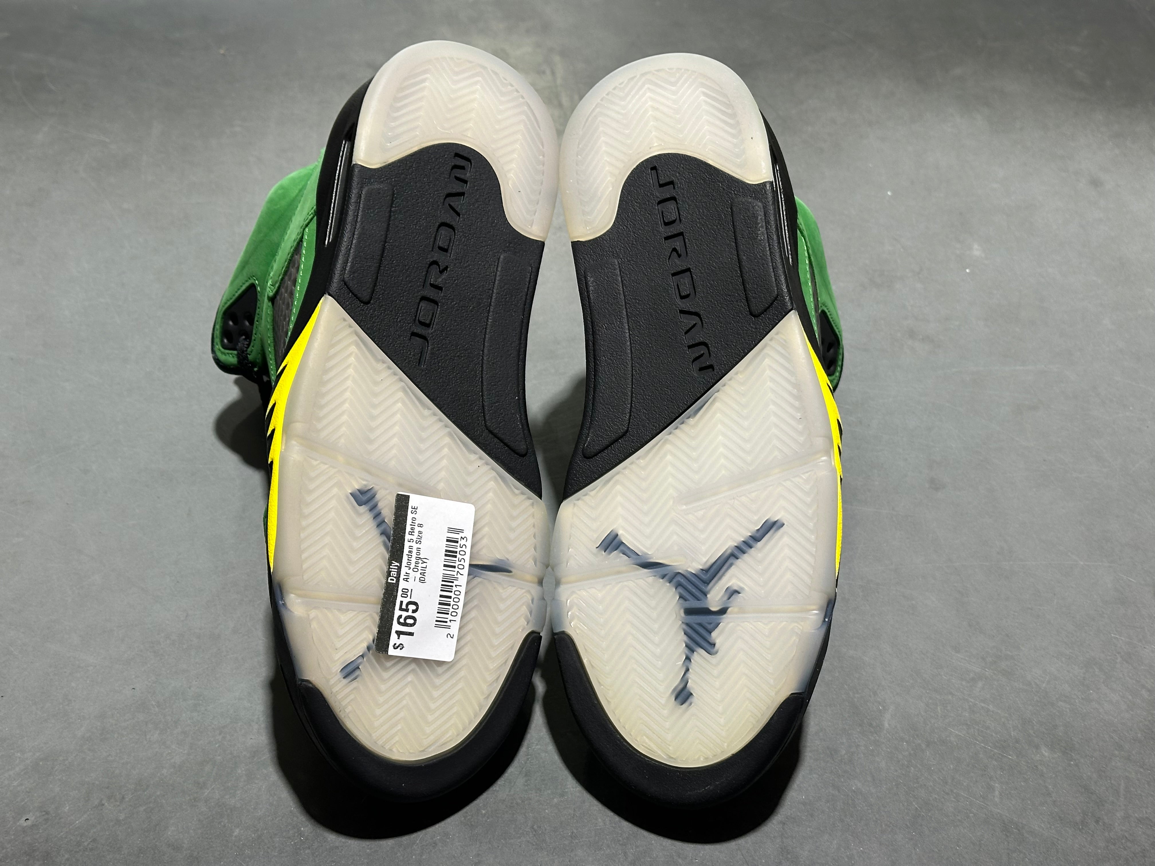 Air Jordan 5 Retro SE - Oregon Size 8