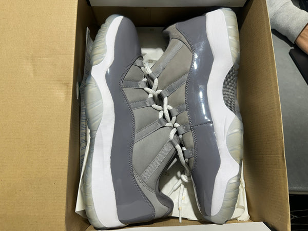 Air Jordan 11 Retro Low - Cool Grey Size 13