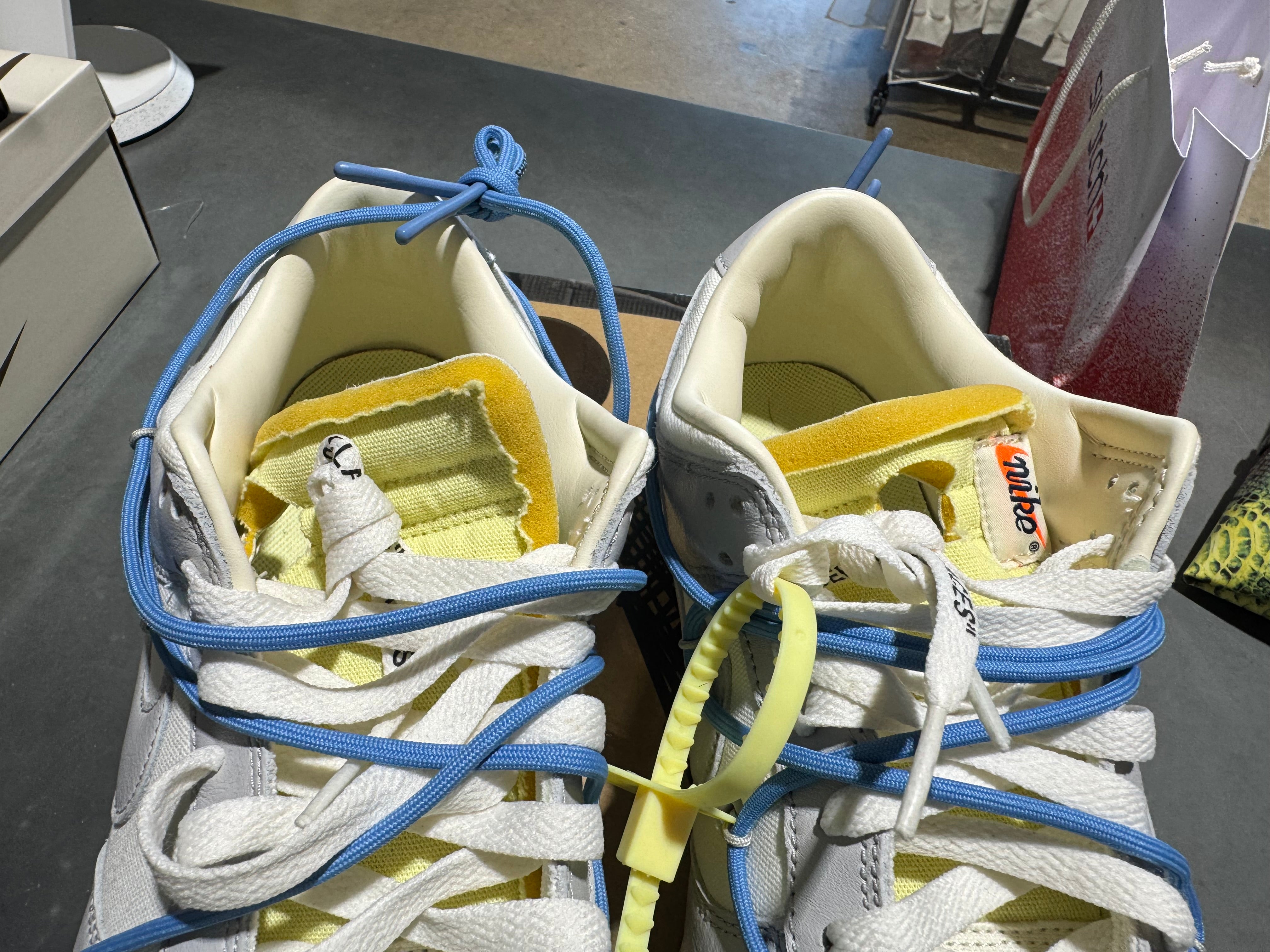 Nike Dunk Low Off White - Lot 5 Size 10.5